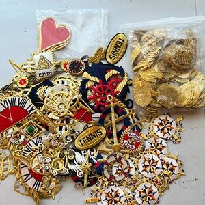 Assorted iron on patches